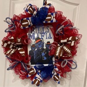 Buffalo Bills custom wreath